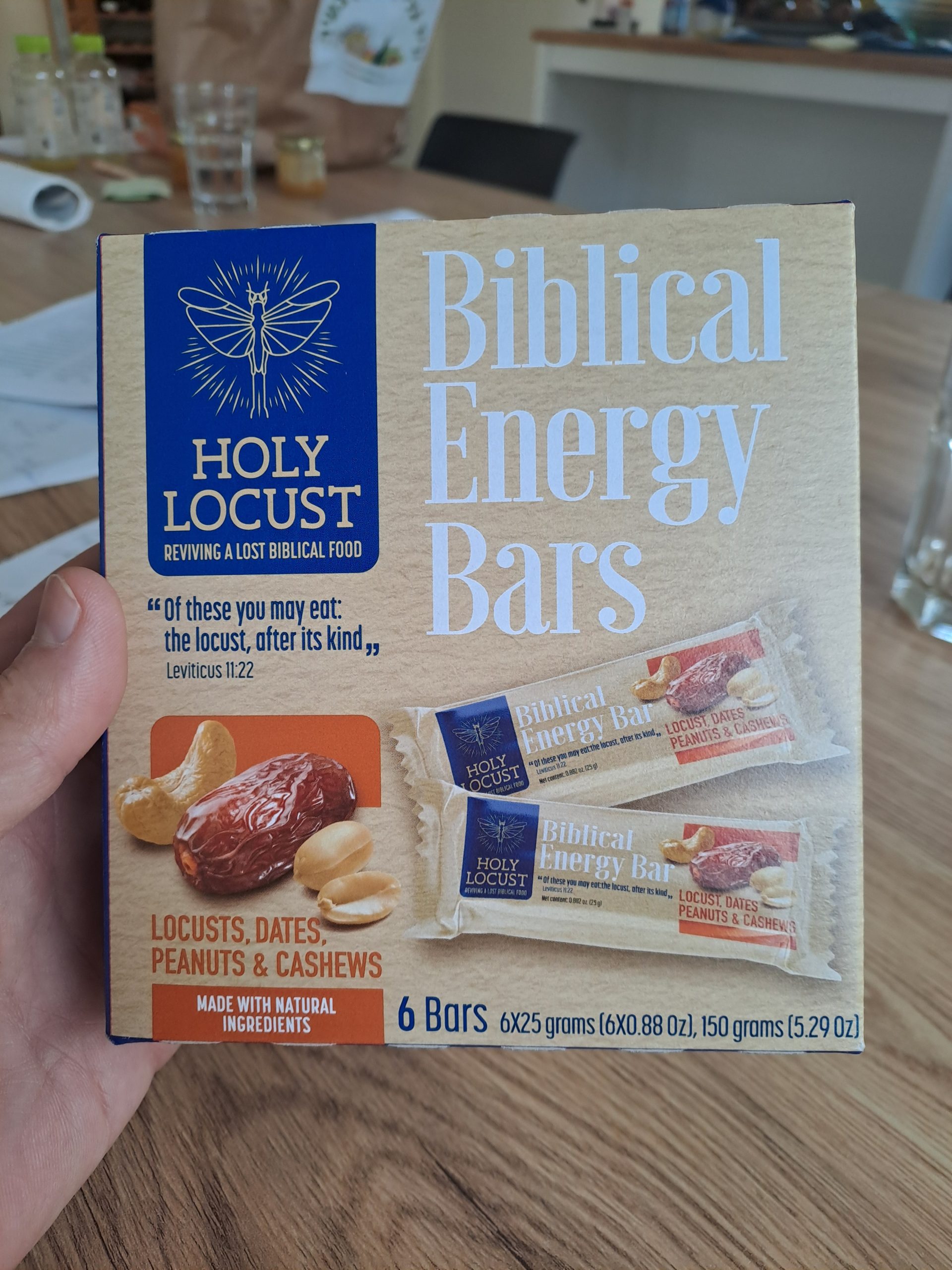 Biblical Energy Bars by Holy Locust